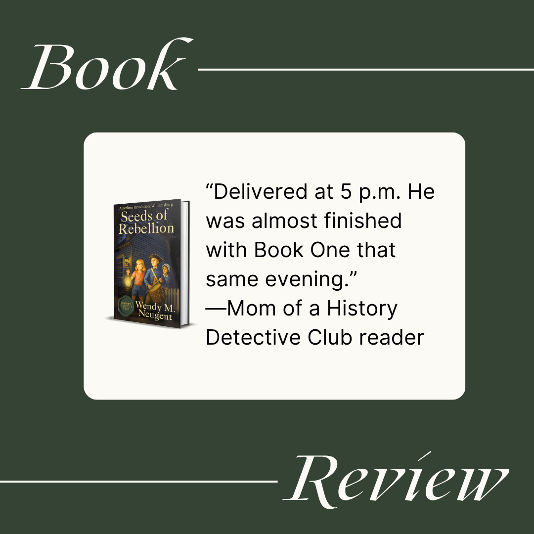 History Detective Club: American Revolution: Williamsburg Era Complete 6 Book Bundle