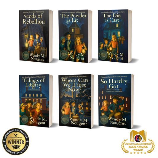 History Detective Club: American Revolution: Williamsburg Era Complete 6 Book Bundle