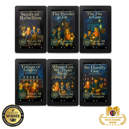 History Detective Club: American Revolution: Williamsburg Era Complete 6 Book Ebook Bundle