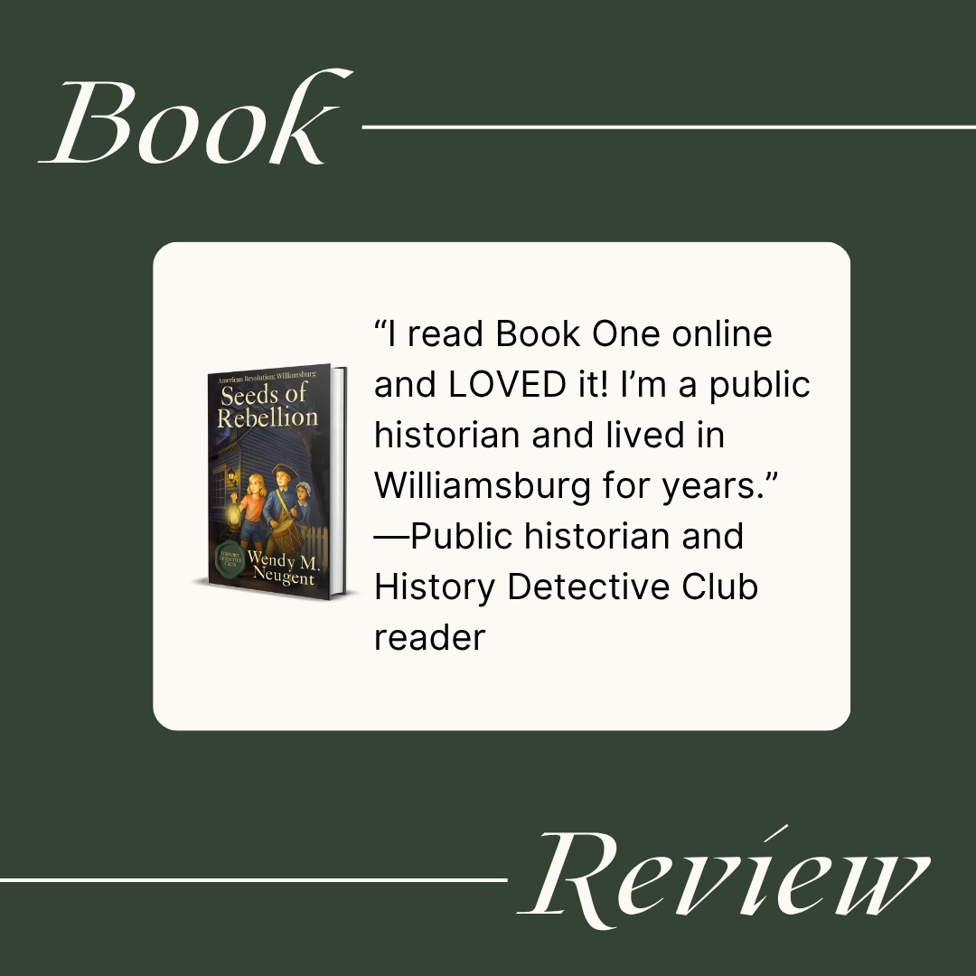 History Detective Club: American Revolution: Williamsburg Era Complete 6 Book Bundle