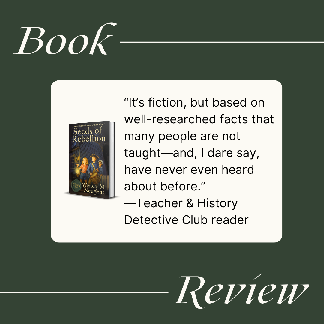 History Detective Club: American Revolution: Williamsburg Era Complete 6 Book Bundle