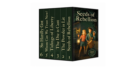 History Detective Club: American Revolution: Williamsburg Era Complete 6 Book Bundle
