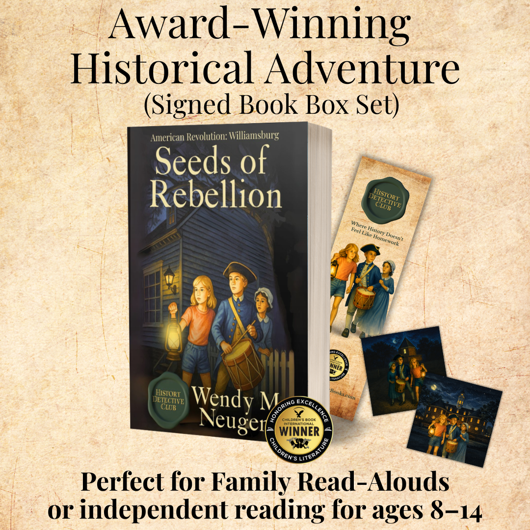 Seeds of Rebellion : A History Detective Club Mystery (#1)- Award-Winning Signed Book Box Set