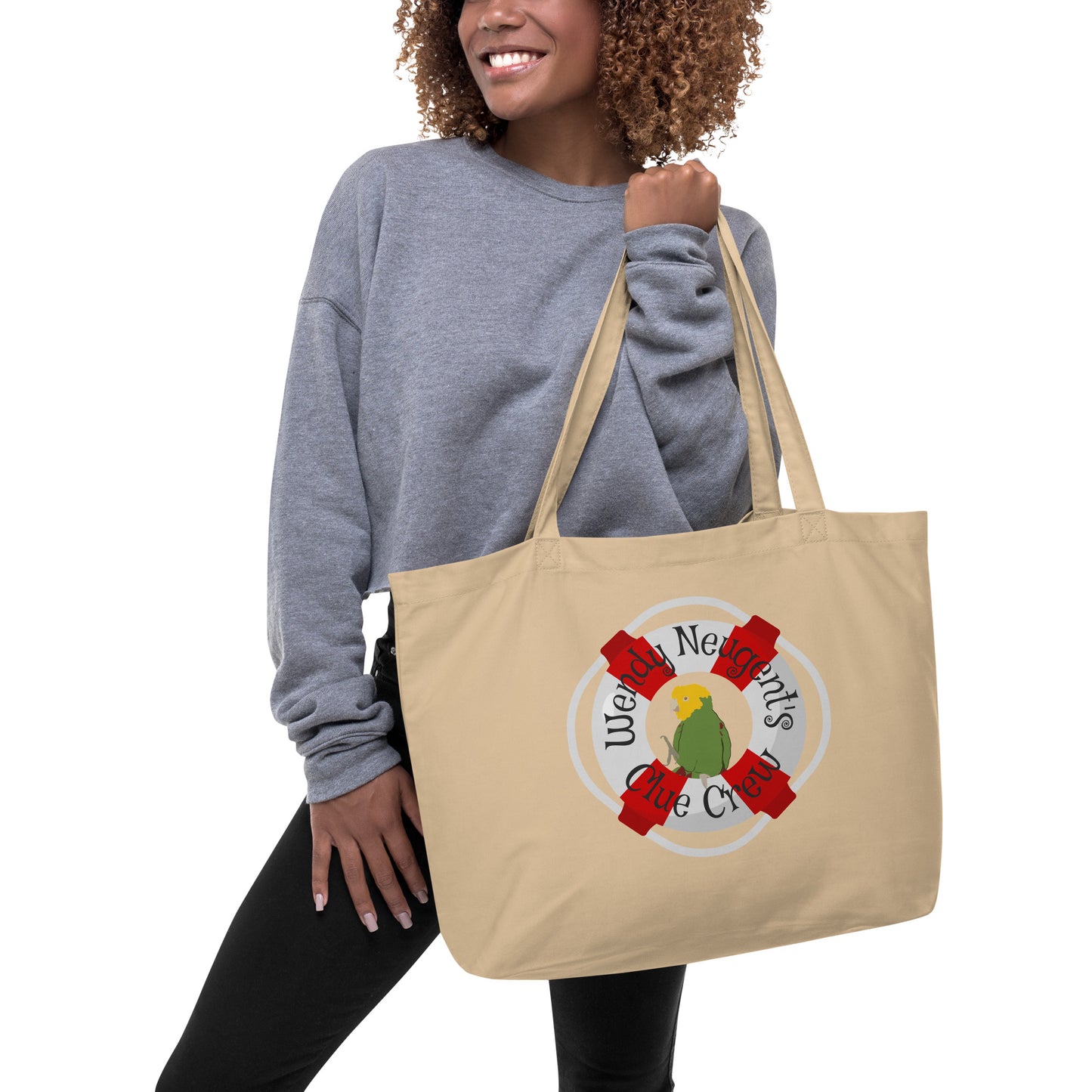 Wendy Neugent's Clue Crew Large organic tote bag